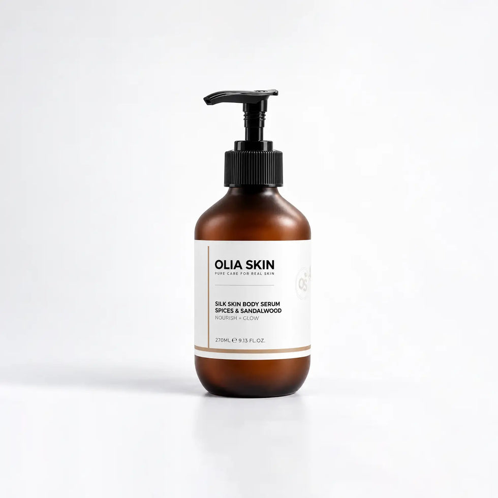 Silk Skin Body Serum, Spices & Sandalwood