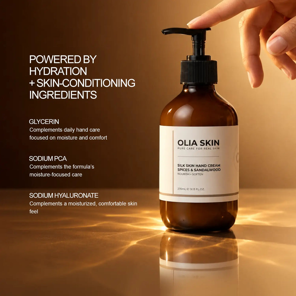 Silk Skin Hand Cream, Spices & Sandalwood