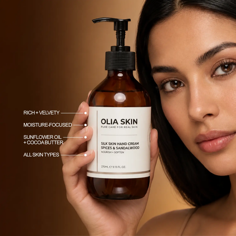 Silk Skin Hand Cream, Spices & Sandalwood